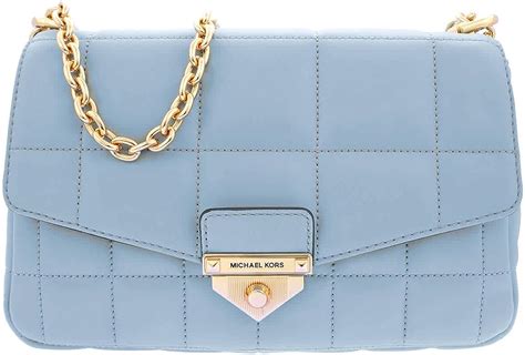 baby blue michael kors purse large|Michael Kors Blue Designer Bags .